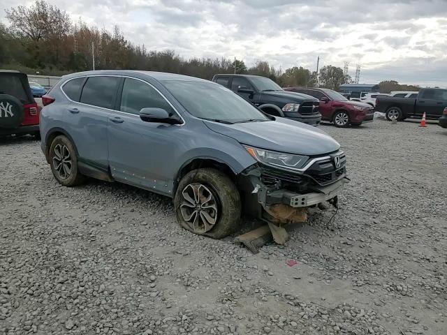2021 Honda CR-V VIN 7FARW1H55ME017397 Copart auction photo, front end / side damage thumbnail 12
