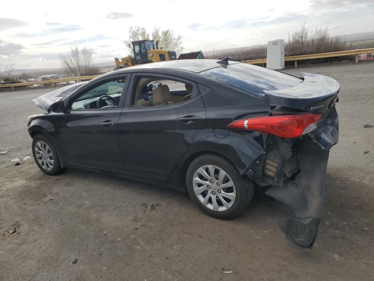2013 Hyundai Elantra VIN KMHDH4AE3DU526564 Copart auction photo, rear end / front end damage thumbnail 2