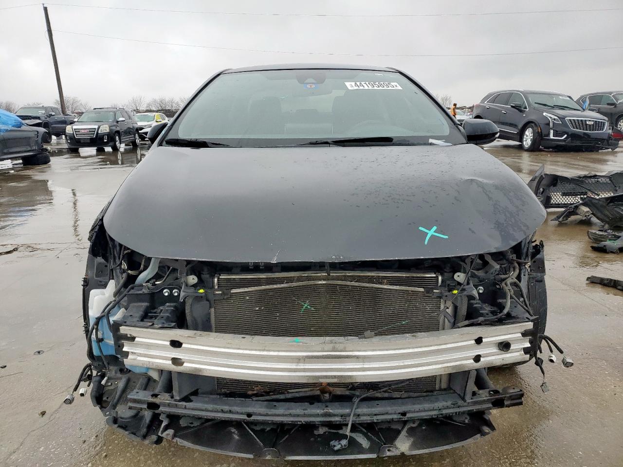 2020 Toyota Corolla VIN JTDS4RCE2LJ001741 Copart auction photo, front end damage thumbnail 5