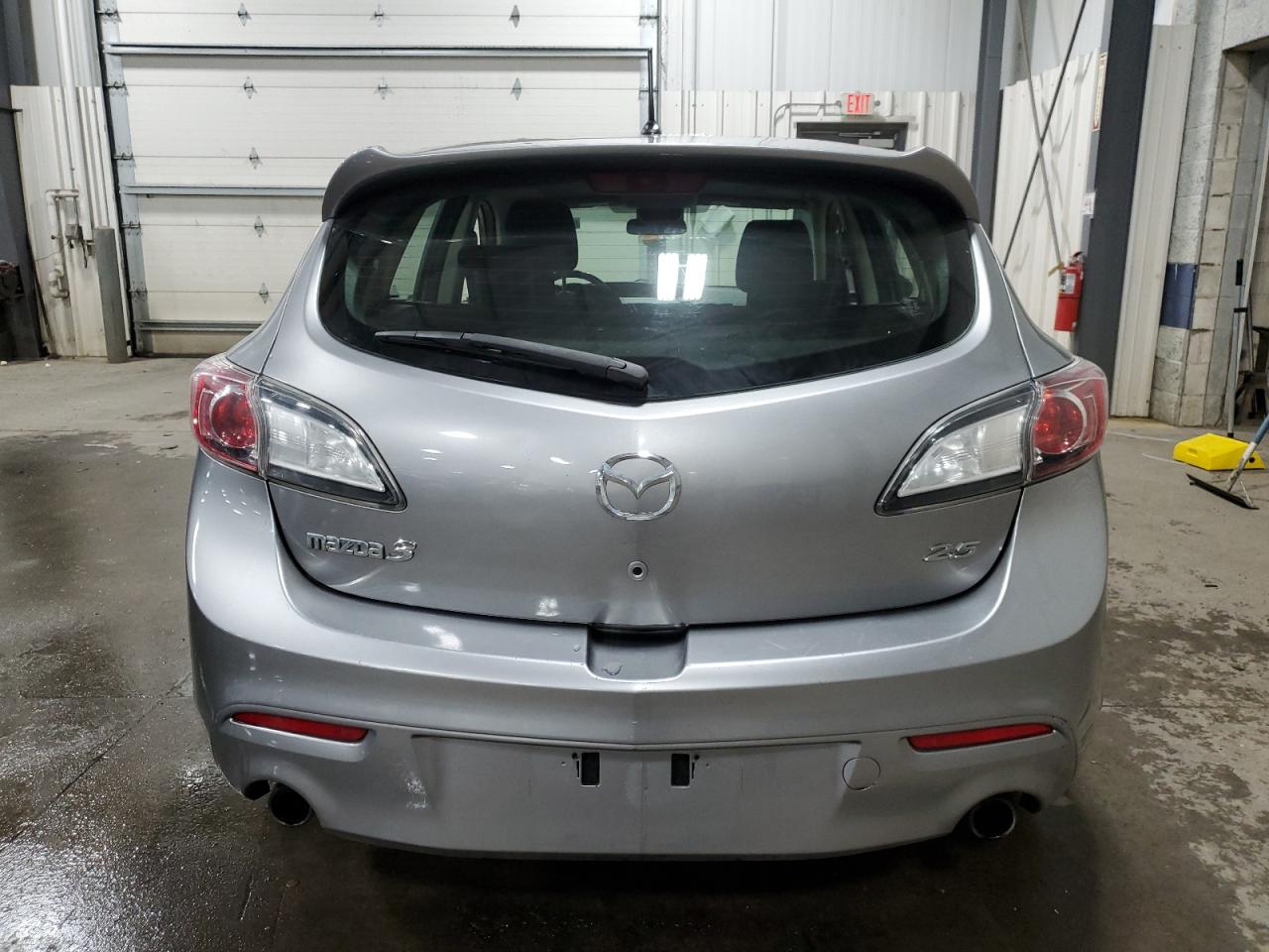 2010 Mazda 3 VIN JM1BL1H50A1173857 Copart auction photo, side / front end damage thumbnail 6