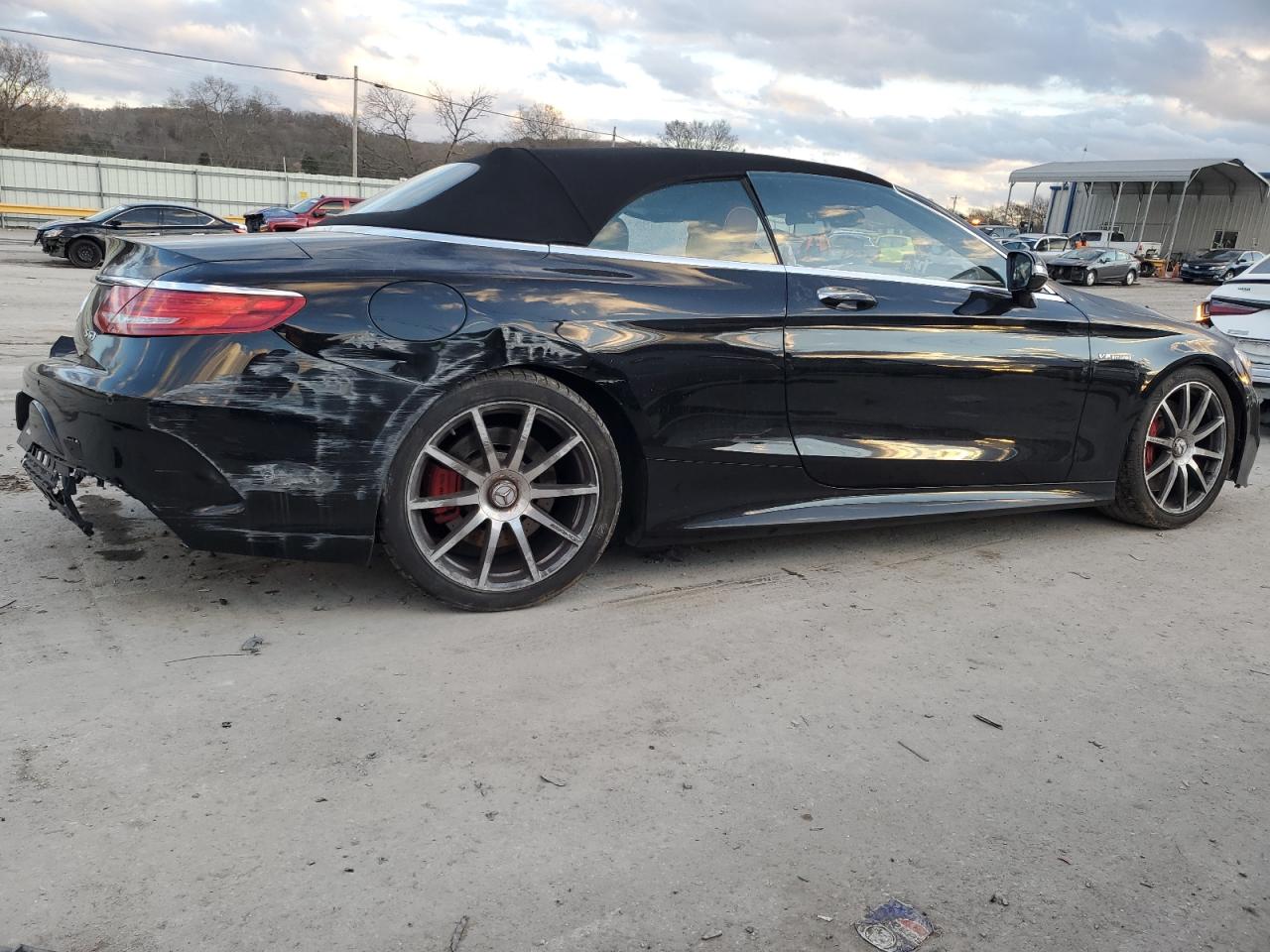 2017 Mercedes-Benz S-klasse VIN WDDXK7JB0HA023890 Copart auction photo, all over damage thumbnail 3