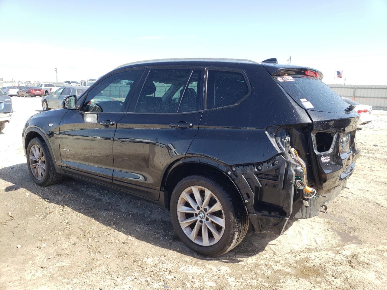 2016 BMW X3 VIN 5UXWX9C58G0D95252 Copart auction photo, rear end damage thumbnail 2