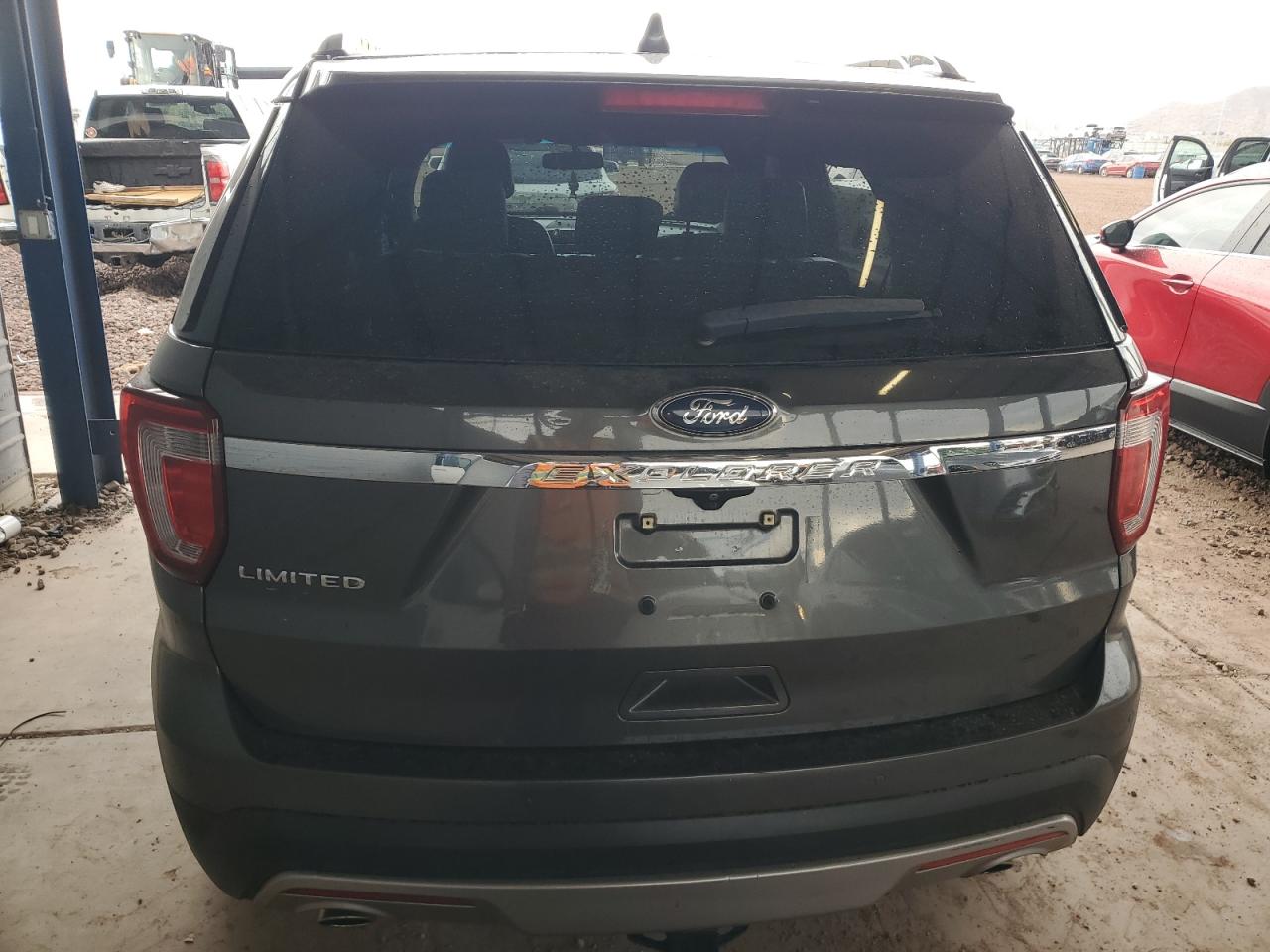 2017 Ford Explorer VIN 1FM5K7F82HGC39053 Copart auction photo, side damage thumbnail 6