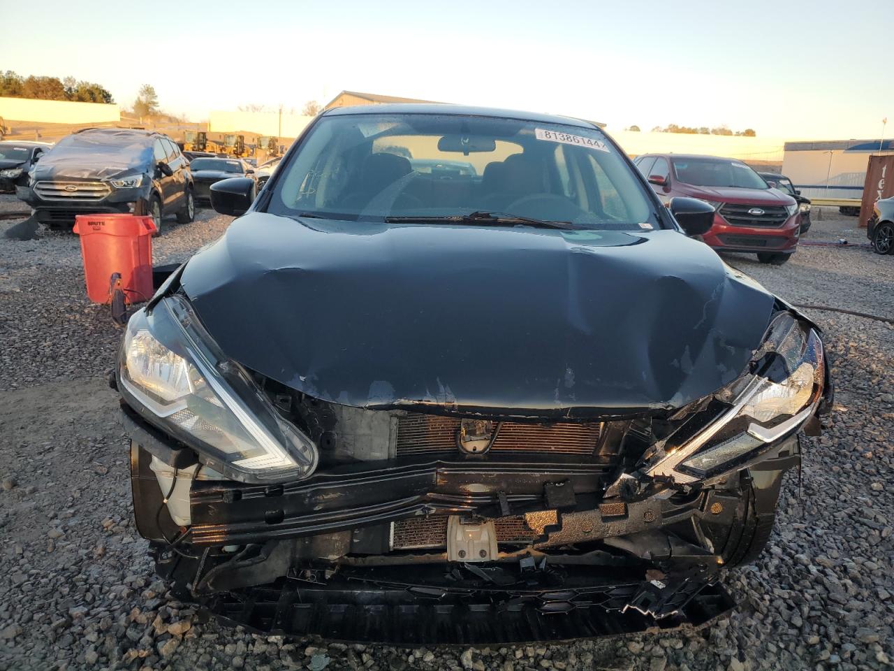 2016 Nissan Sentra VIN 3N1AB7AP6GL655279 Copart auction photo, front end damage thumbnail 5