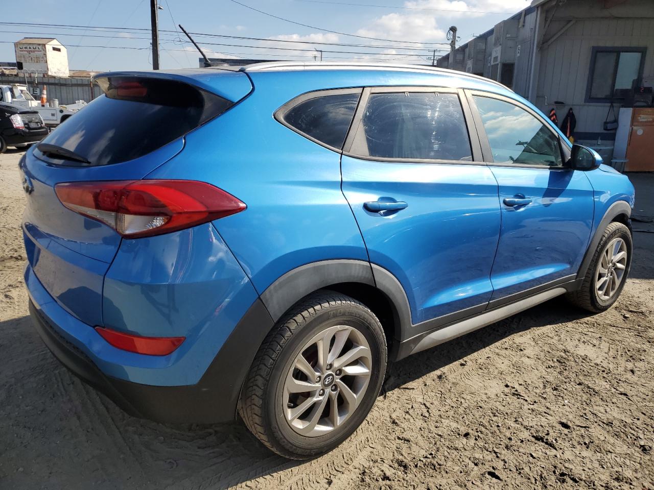 2017 Hyundai Tucson VIN KM8J33A47HU269434 Copart auction photo, front end damage thumbnail 3
