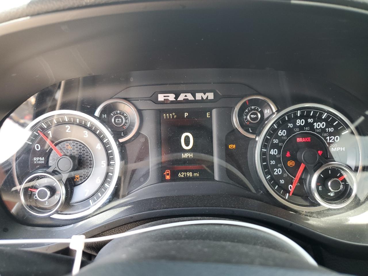 2020 RAM 1500 VIN 1C6RREFT7LN209181 Copart auction photo, front end damage thumbnail 9