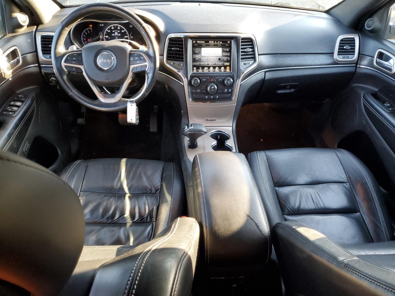 2015 Jeep Grand Cherokee VIN 1C4RJFBG0FC890329 Copart auction photo, top/roof / all over damage thumbnail 8