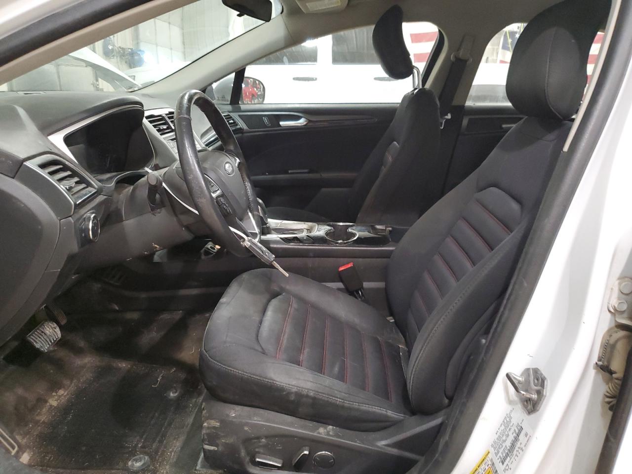 2014 Ford Fusion VIN 3FA6P0HD8ER157592 Copart auction photo, front end / side damage thumbnail 7