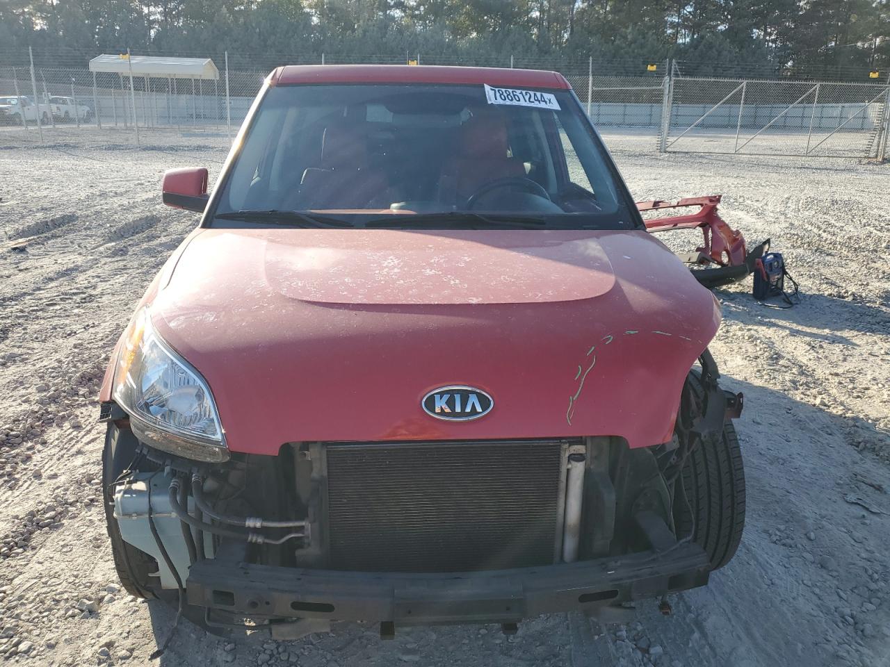 2011 KIA Soul VIN KNDJT2A29B7271222 Copart auction photo, front end damage thumbnail 5