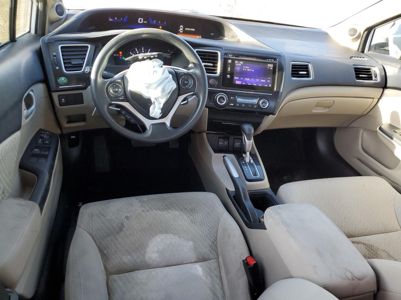 2015 Honda Civic VIN 19XFB2F71FE075889 Copart auction photo, front end damage thumbnail 8