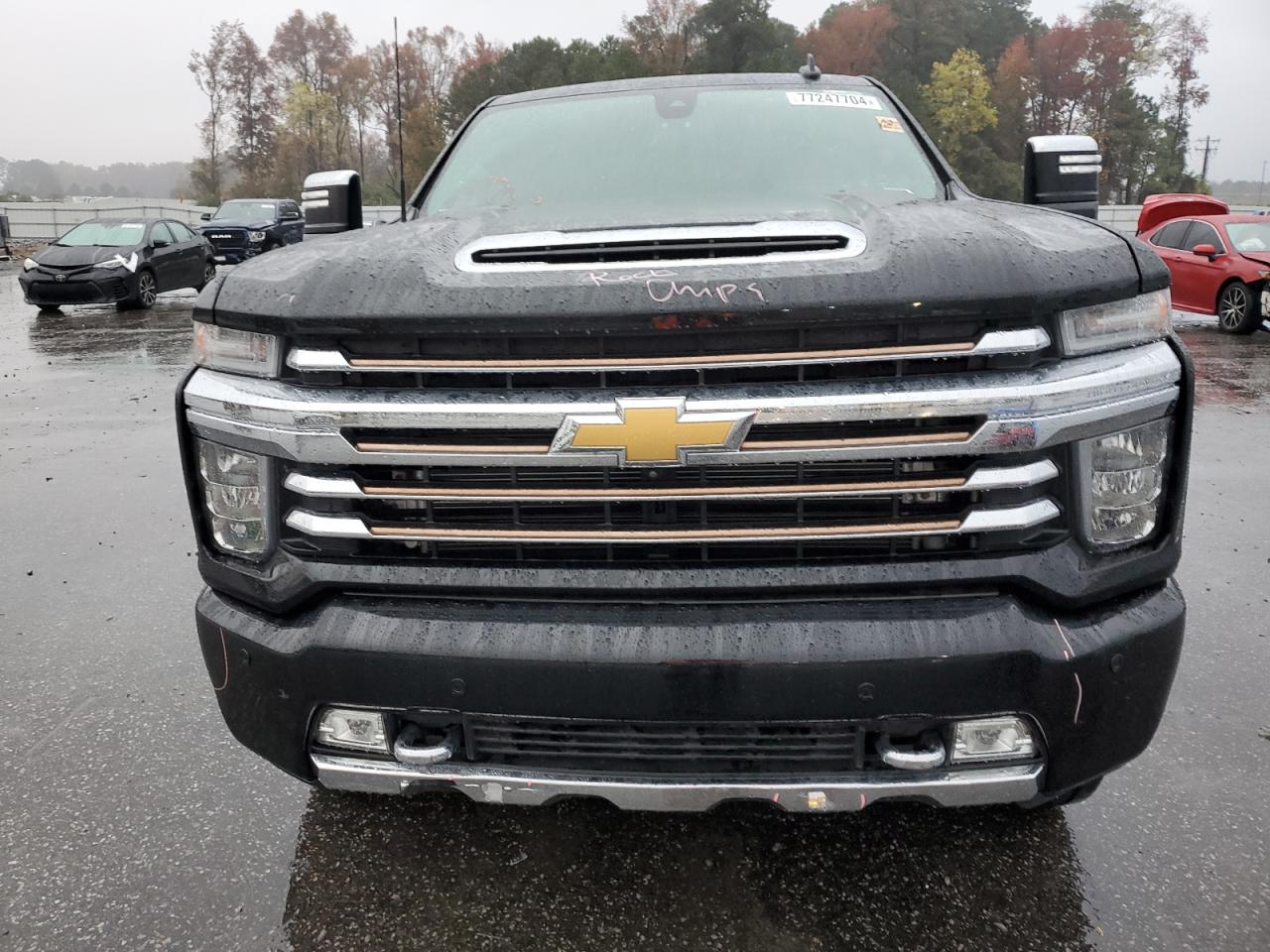2021 Chevrolet Silverado VIN 1GC4YREY5MF113426 Copart auction photo, side / undercarriage damage thumbnail 5