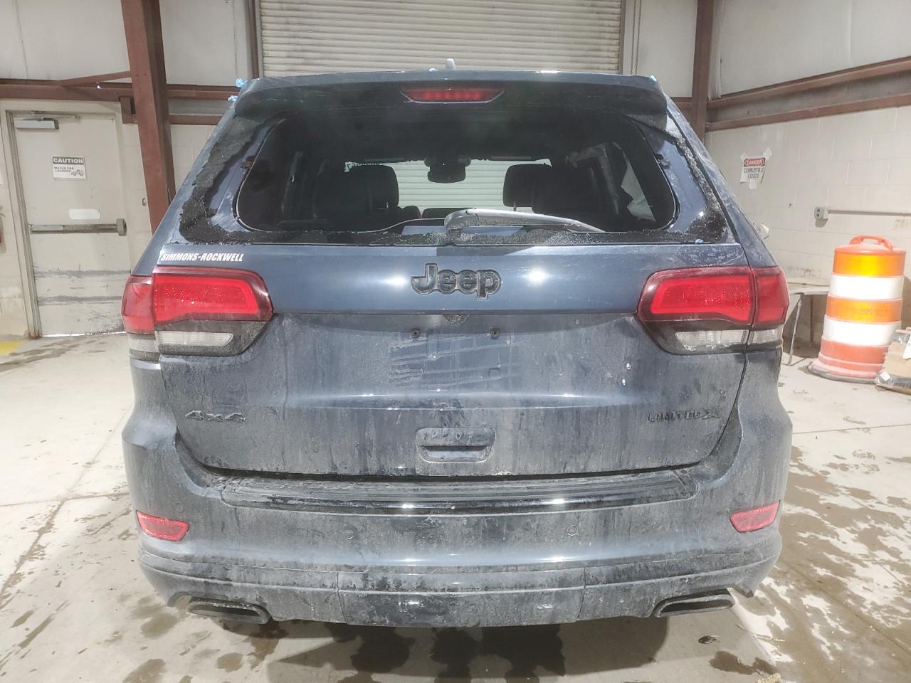 2021 Jeep Grand Cherokee VIN 1C4RJFBG7MC772422 Copart auction photo, rear end / front end damage thumbnail 6