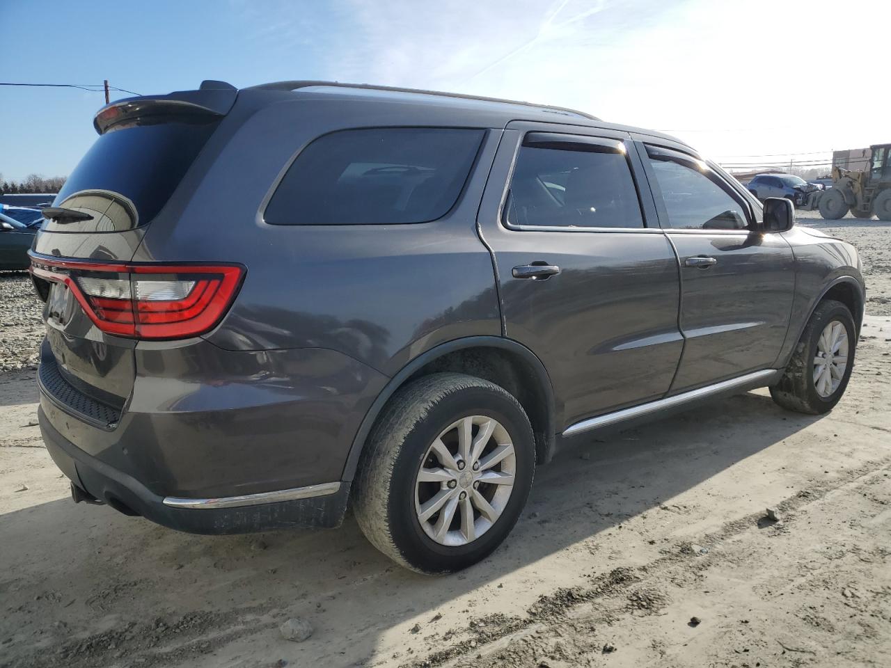 2015 Dodge Durango VIN 1C4RDJAGXFC114544 Copart auction photo, rear end / side damage thumbnail 3