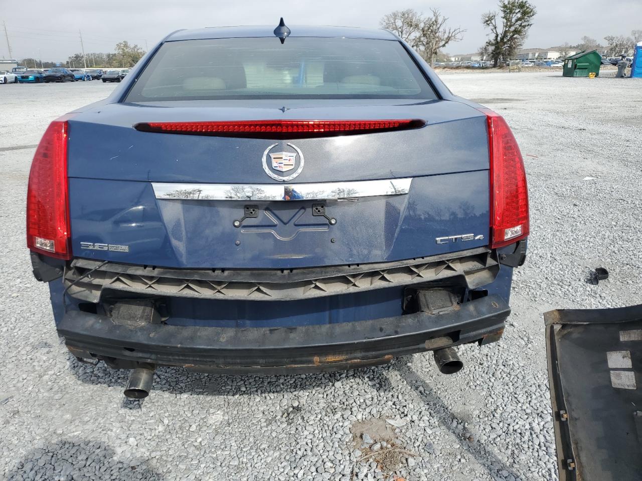 2009 Cadillac CTS VIN 1G6DT57V790134365 Copart auction photo, rear end damage thumbnail 6