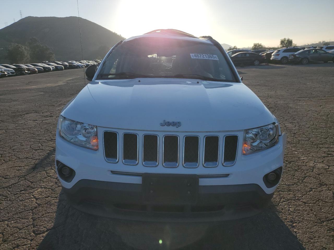 2011 Jeep Compass VIN 1J4NT1FB7BD236694 Copart auction photo, rollover damage thumbnail 5