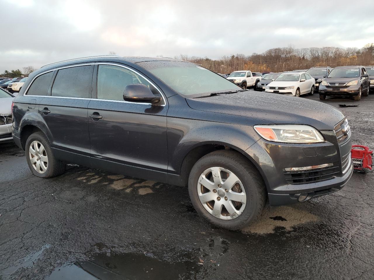 2007 Audi Q7 VIN WA1BY74L37D070409 Copart auction photo, water/flood / minor dent/scratches damage thumbnail 4