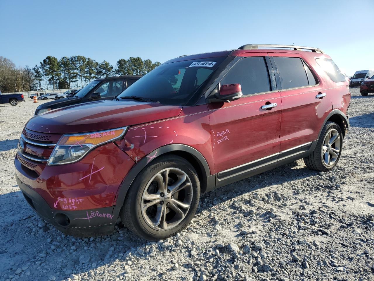 2015 Ford Explorer VIN 1FM5K7F86FGC44981