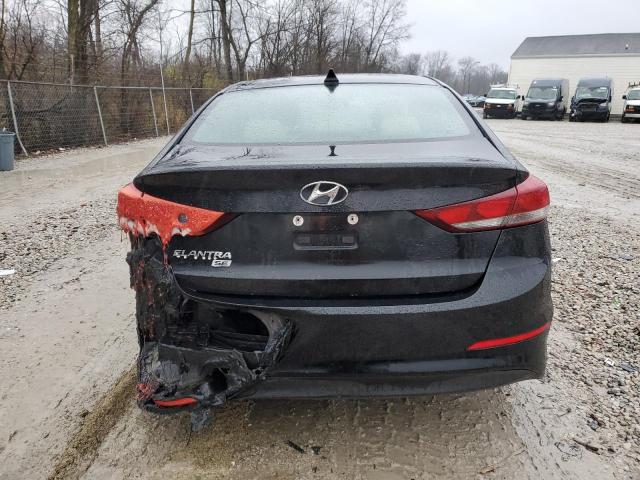2017 Hyundai Elantra VIN KMHD74LF1HU401965 Copart auction photo, burn / rear end damage thumbnail 6