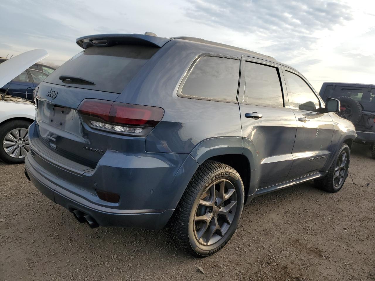 2020 Jeep Grand Cherokee VIN 1C4RJFBT8LC385518 Copart auction photo, front end damage thumbnail 3
