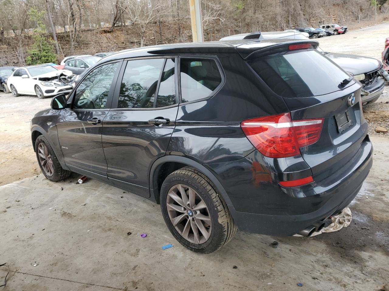 2017 BMW X3 VIN 5UXWX9C3XH0W76790 Copart auction photo, front end damage thumbnail 2