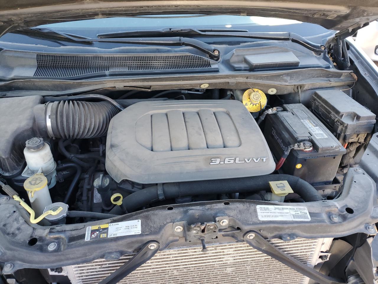 2015 Chrysler Town & Country VIN 2C4RC1BG2FR661770 Copart auction photo, side / front end damage thumbnail 11