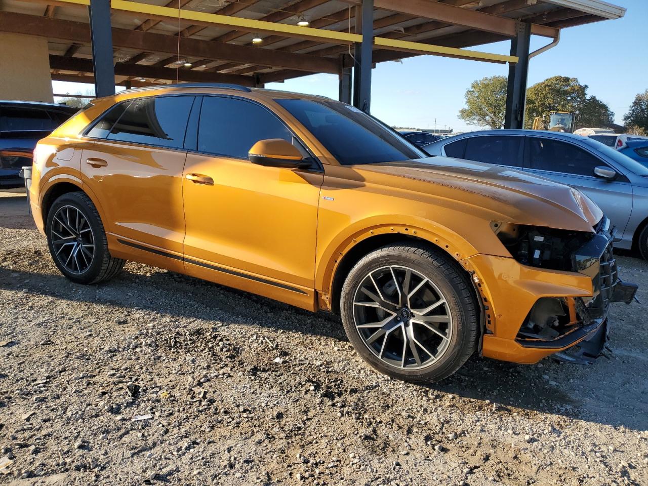2019 Audi Q8 VIN WA1EVAF16KD017050 Copart auction photo, front end damage thumbnail 4