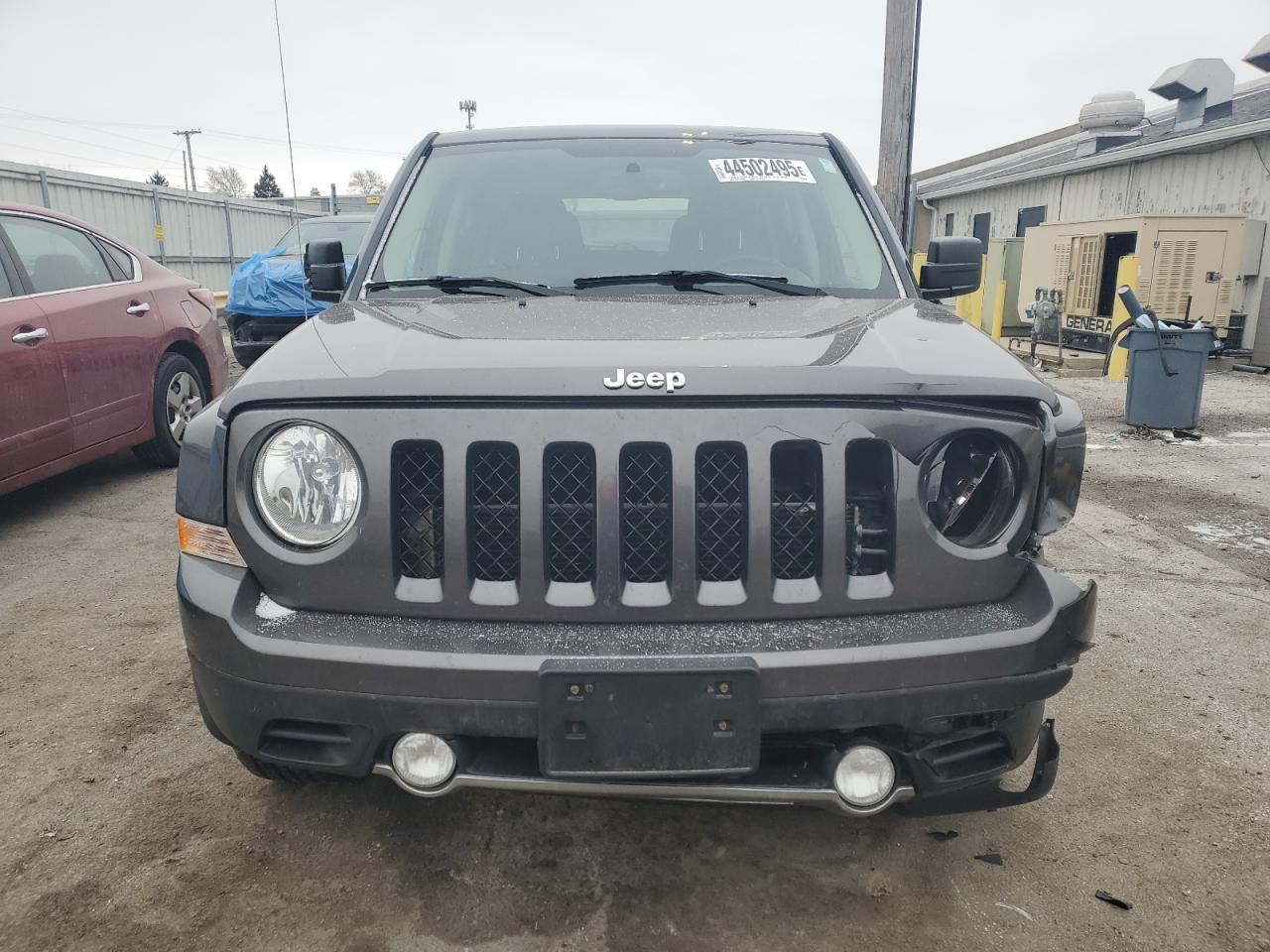 2016 Jeep Liberty (Patriot) VIN 1C4NJRFB1GD808523 Copart auction photo, front end / side damage thumbnail 5