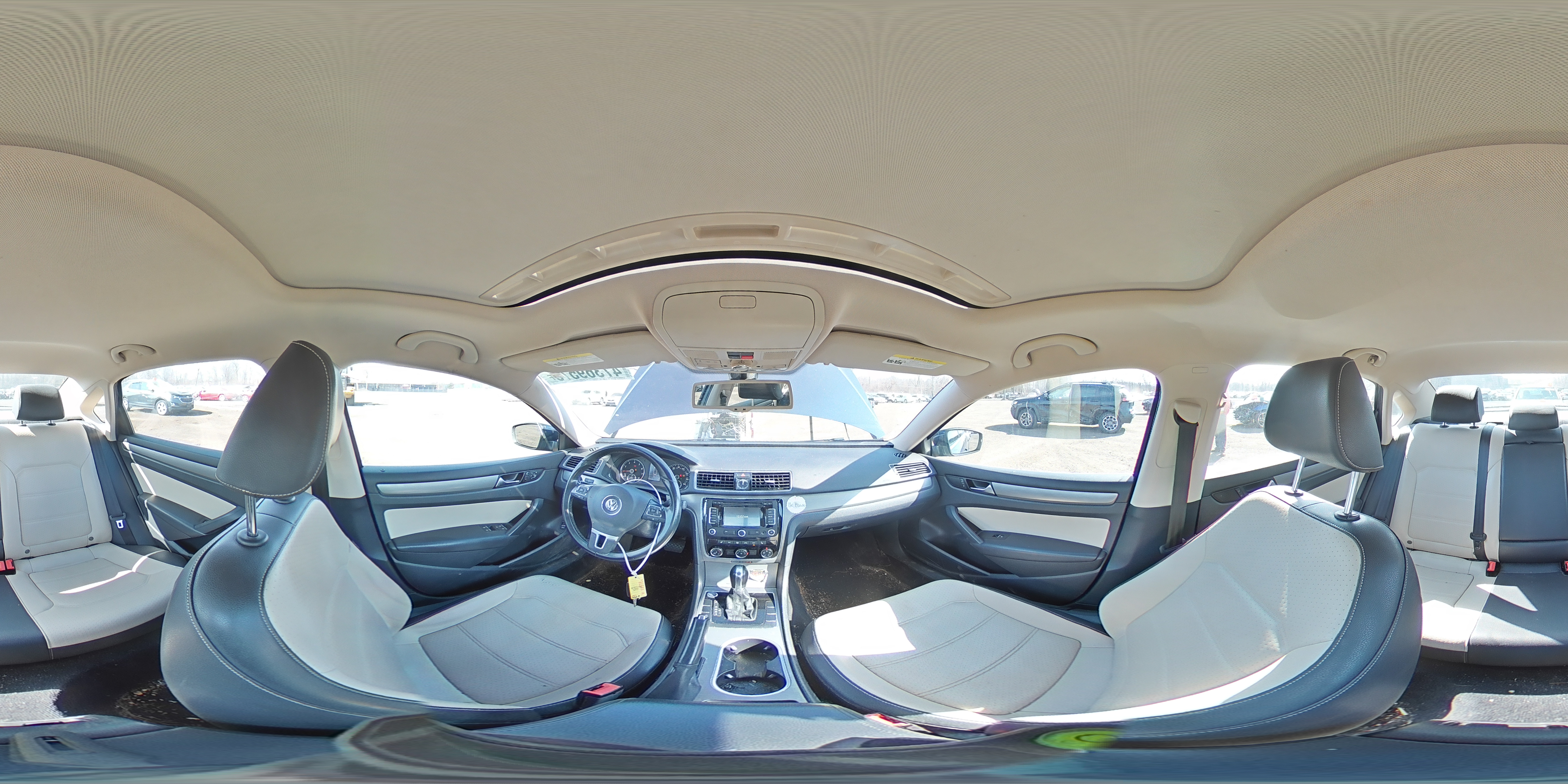 2014 Volkswagen Passat VIN 1VWBT7A34EC109582 Copart auction photo, rear end / front end damage thumbnail 13