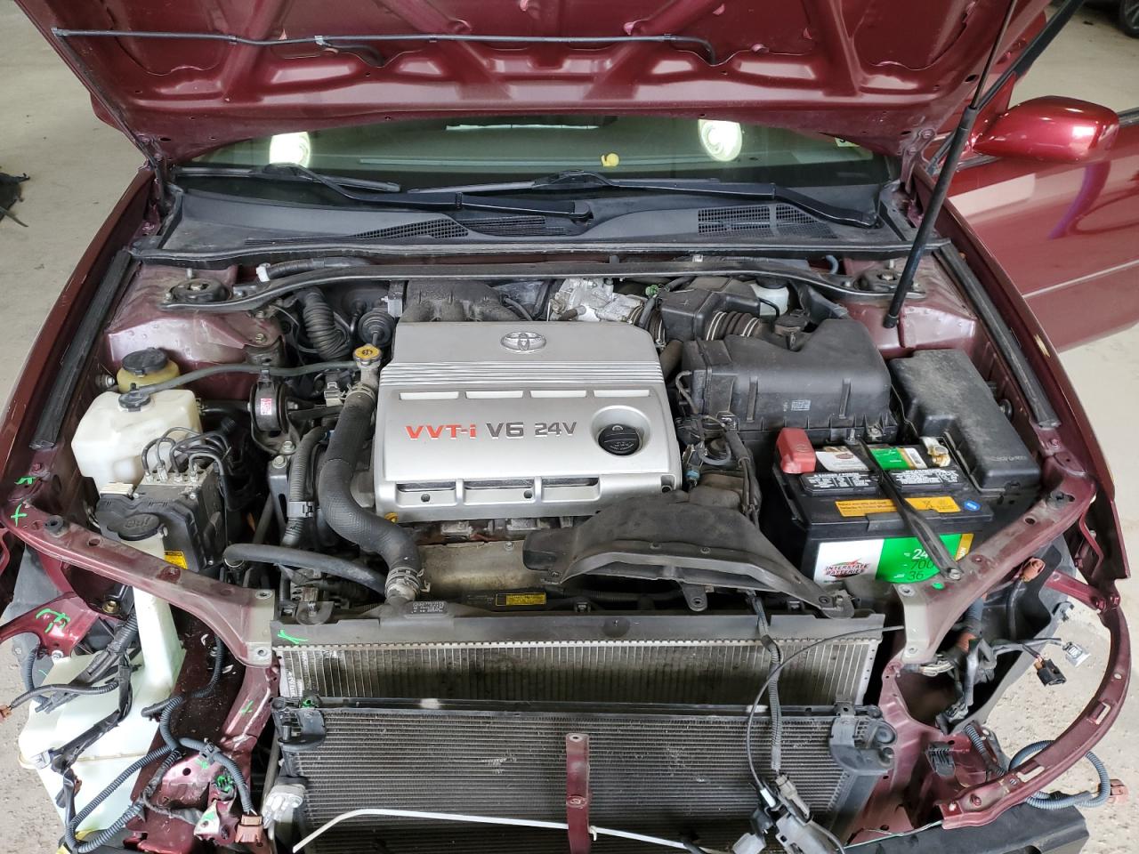 2005 Toyota Camry VIN 4T1BF30K55U104859 Copart auction photo, front end damage thumbnail 11