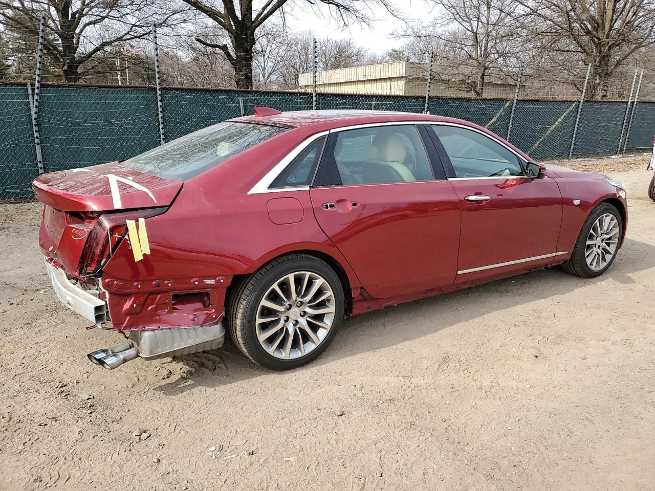 2019 Cadillac CT6 VIN 1G6KD5RS1KU119219 Copart auction photo, rear end / minor dent/scratches damage thumbnail 3