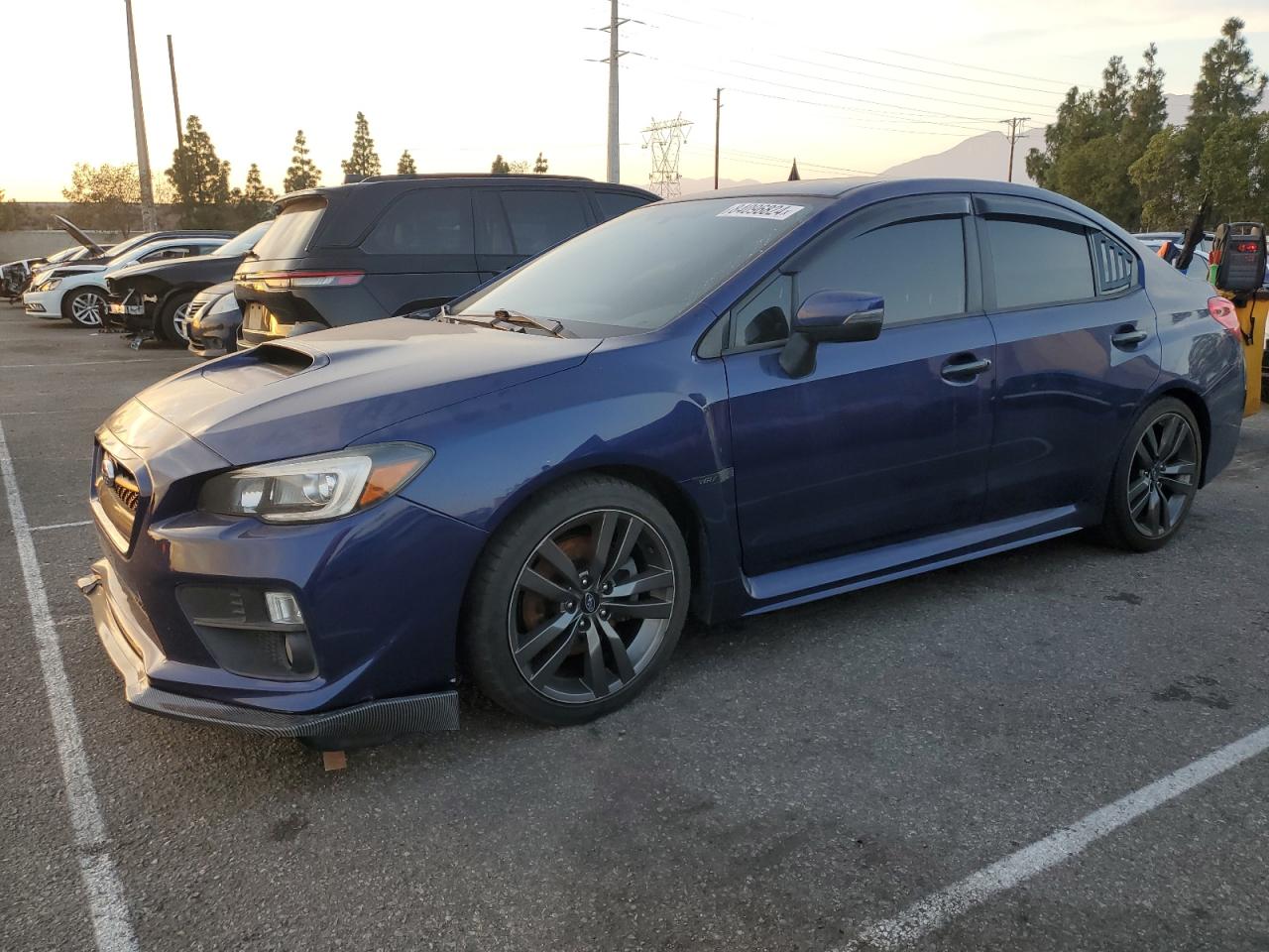 2016 Subaru WRX VIN JF1VA1L6XG9829422