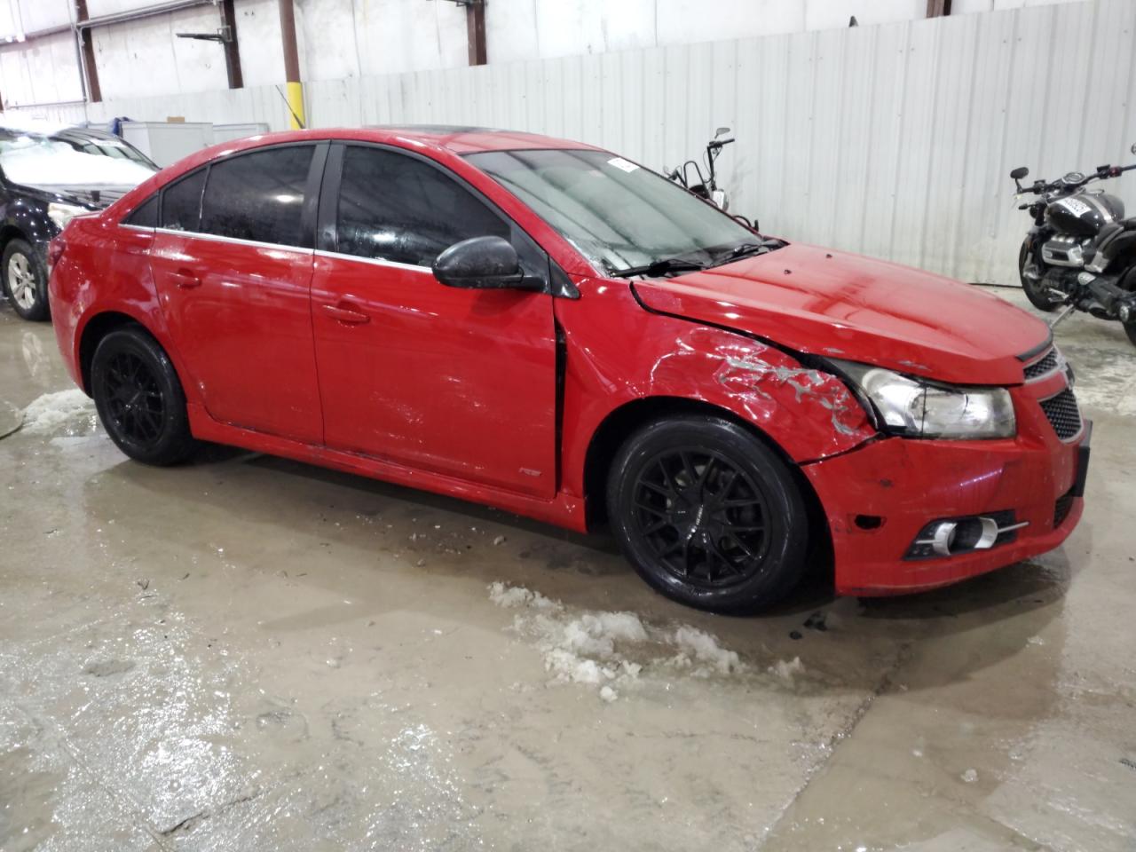 2012 Chevrolet Cruze VIN 1G1PF5SC1C7306176 Copart auction photo, front end damage thumbnail 4