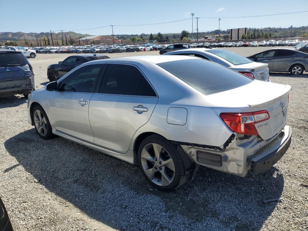 2014 Toyota Camry VIN 4T1BF1FK4EU834600 Copart auction photo, rear end damage thumbnail 2