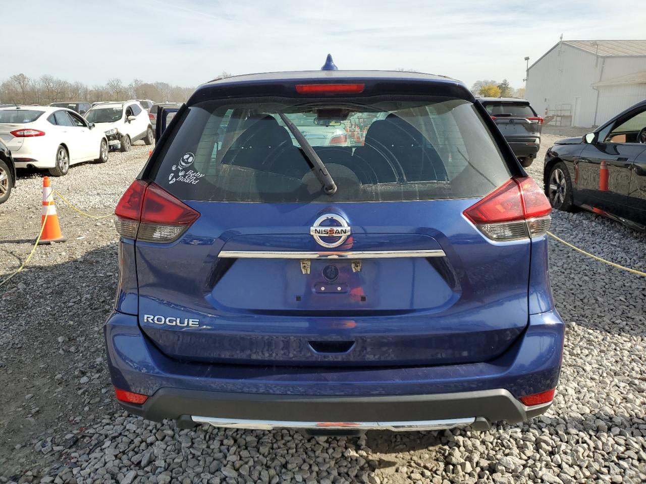 2019 Nissan Rogue VIN 5N1AT2MT3KC807881 Copart auction photo, front end / side damage thumbnail 6