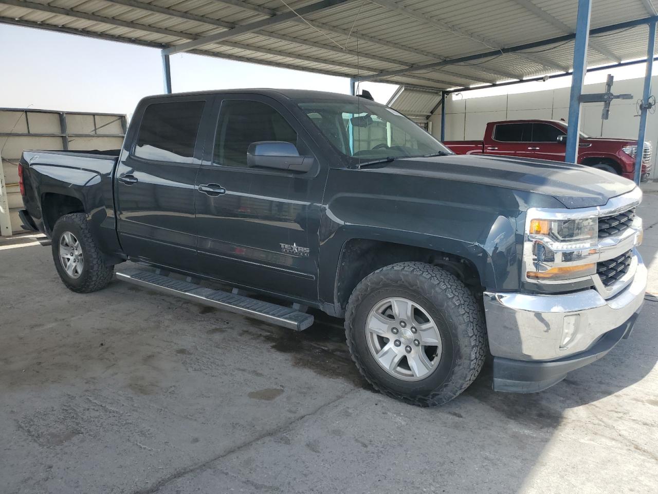 2018 Chevrolet Silverado VIN 3GCPCREH1JG210077 Copart auction photo, rear end / minor dent/scratches damage thumbnail 4