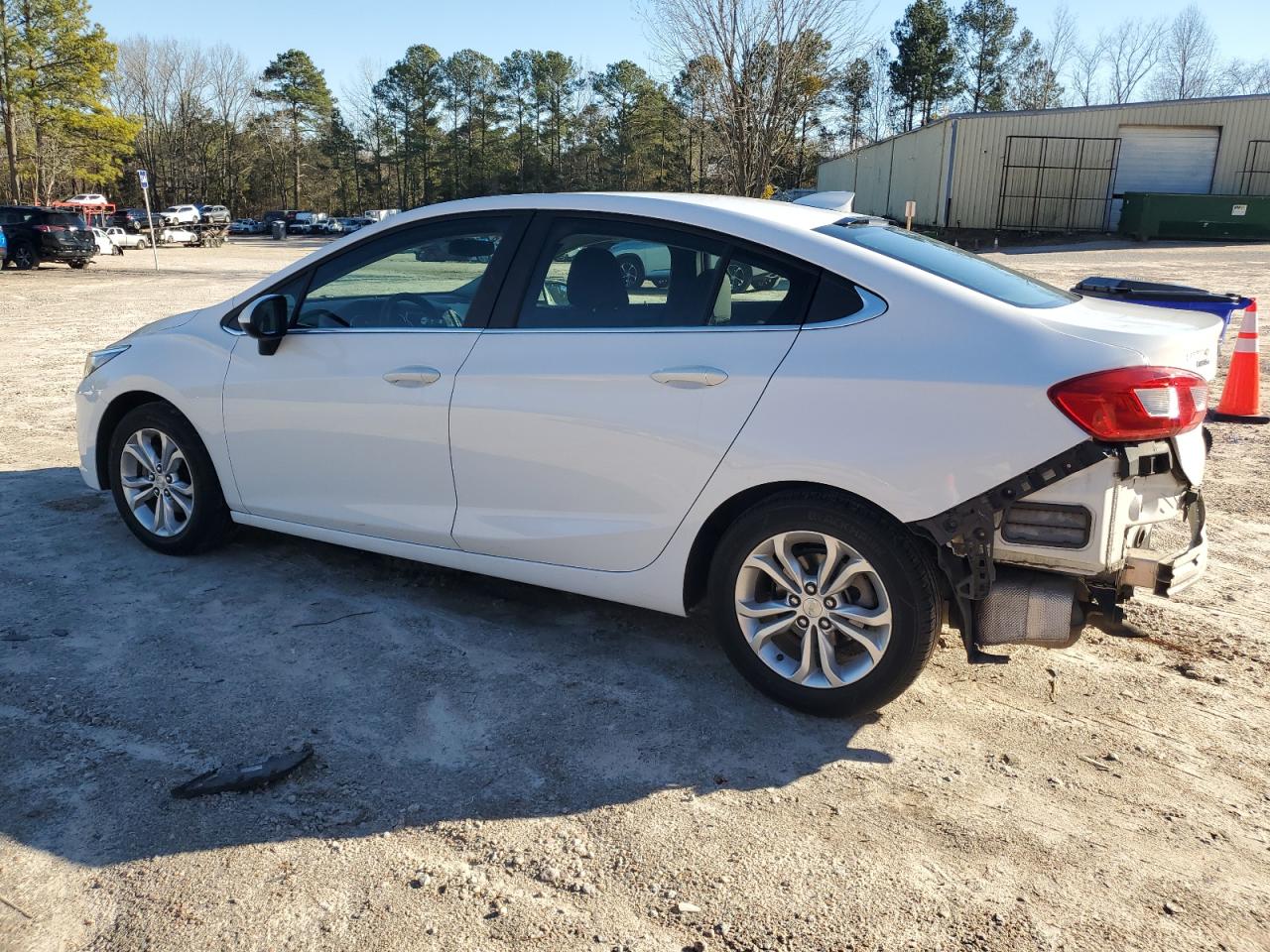 2019 Chevrolet Cruze VIN 1G1BE5SM2K7147690 Copart auction photo, rear end / side damage thumbnail 2