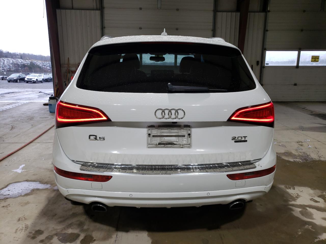 2017 Audi Q5 VIN WA1L2AFP9HA037226 Copart auction photo, front end damage thumbnail 6