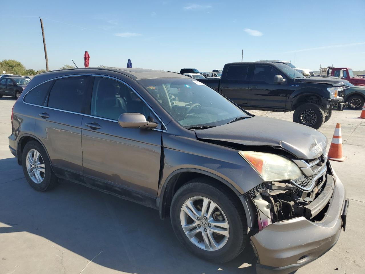 2010 Honda CR-V VIN 5J6RE3H74AL038188 Copart auction photo, front end / minor dent/scratches damage thumbnail 4