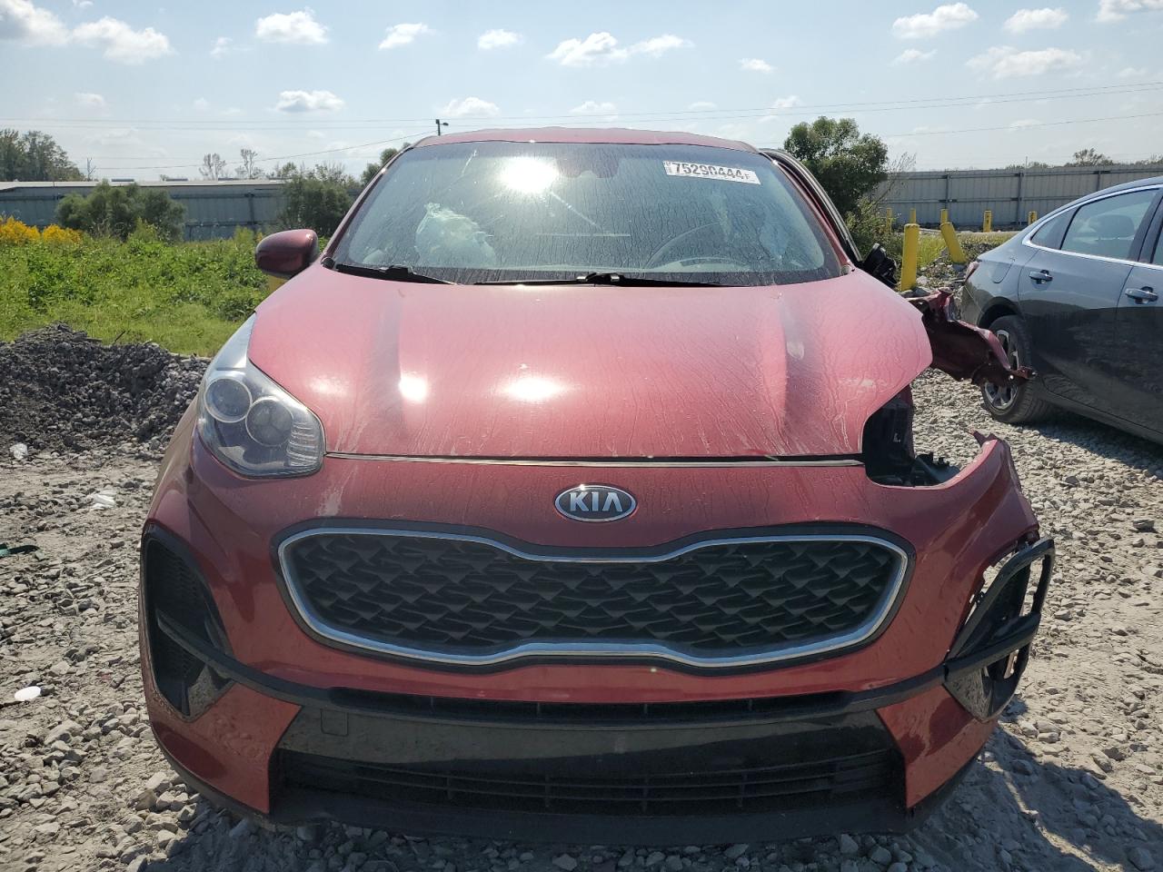 2020 KIA Sportage VIN KNDPM3ACXL7743435 Copart auction photo, front end / side damage thumbnail 5