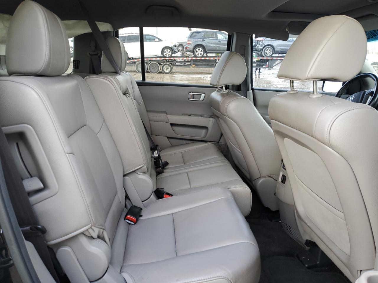 2013 Honda Pilot VIN 5FNYF4H56DB505086 Copart auction photo, front end / rear end damage thumbnail 11