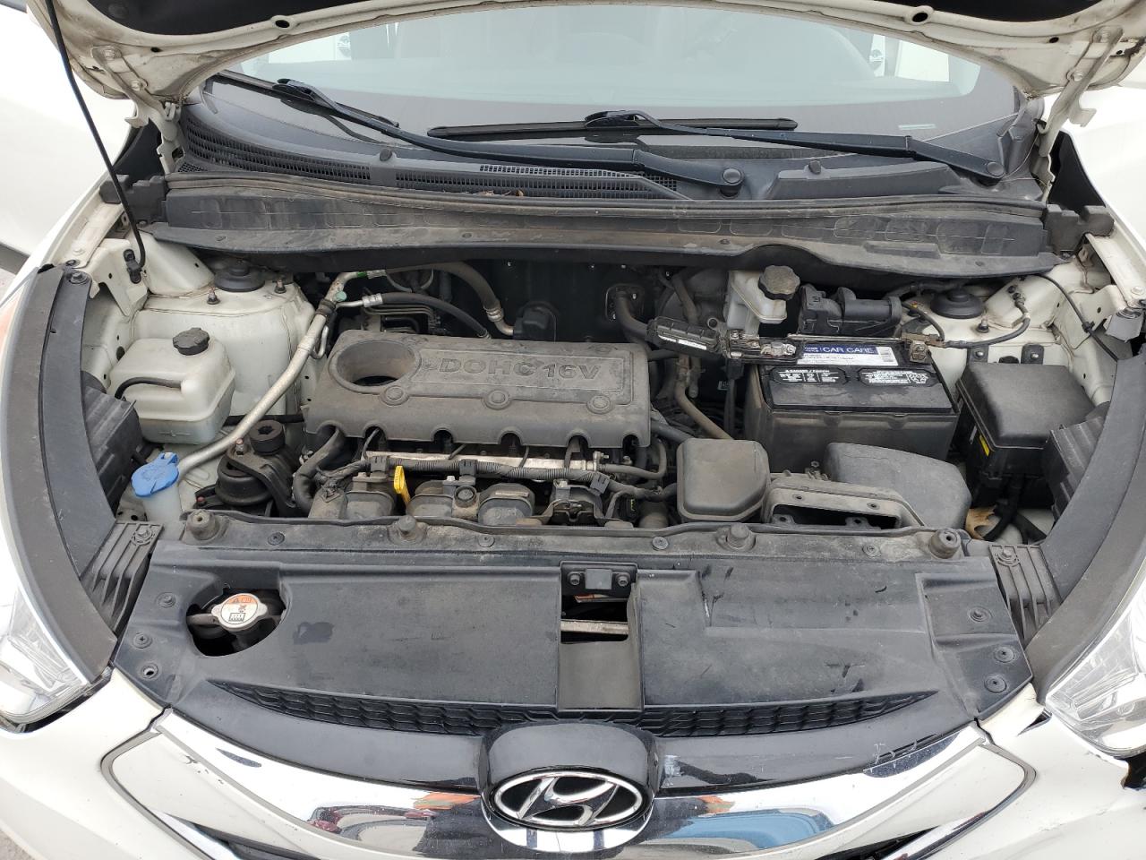 2013 Hyundai Tucson VIN KM8JU3AC7DU611771 Copart auction photo, rear end / front end damage thumbnail 14
