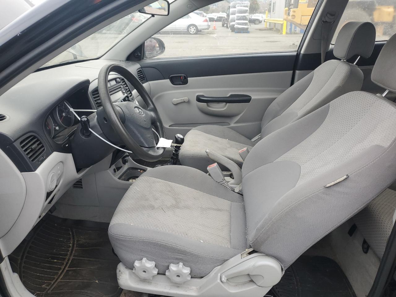 2007 Hyundai Accent VIN KMHCM36C47U039595 Copart auction photo, minor dent/scratches damage thumbnail 7