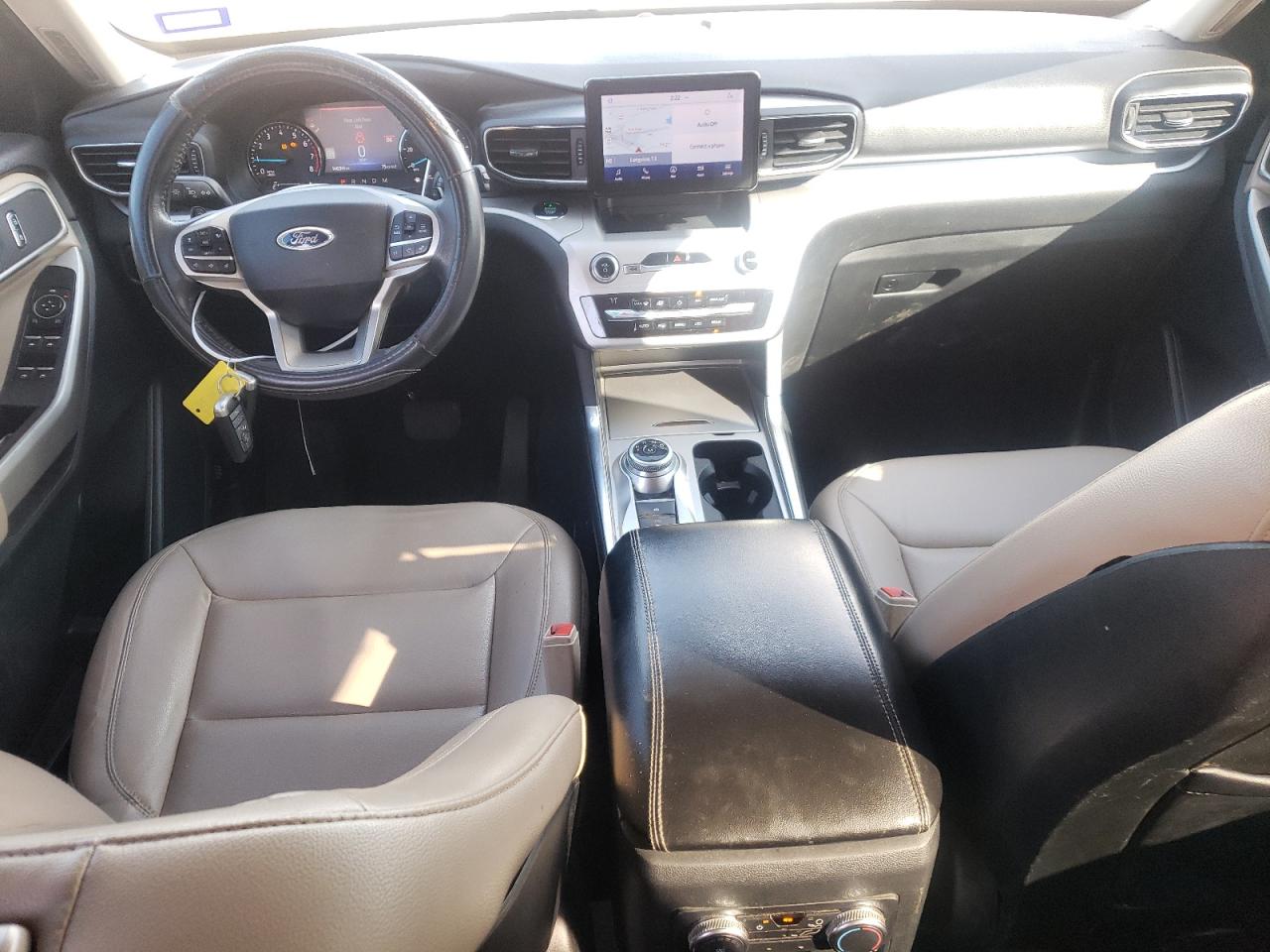 2020 Ford Explorer VIN 1FMSK7DH7LGC79871 Copart auction photo, front end damage thumbnail 8