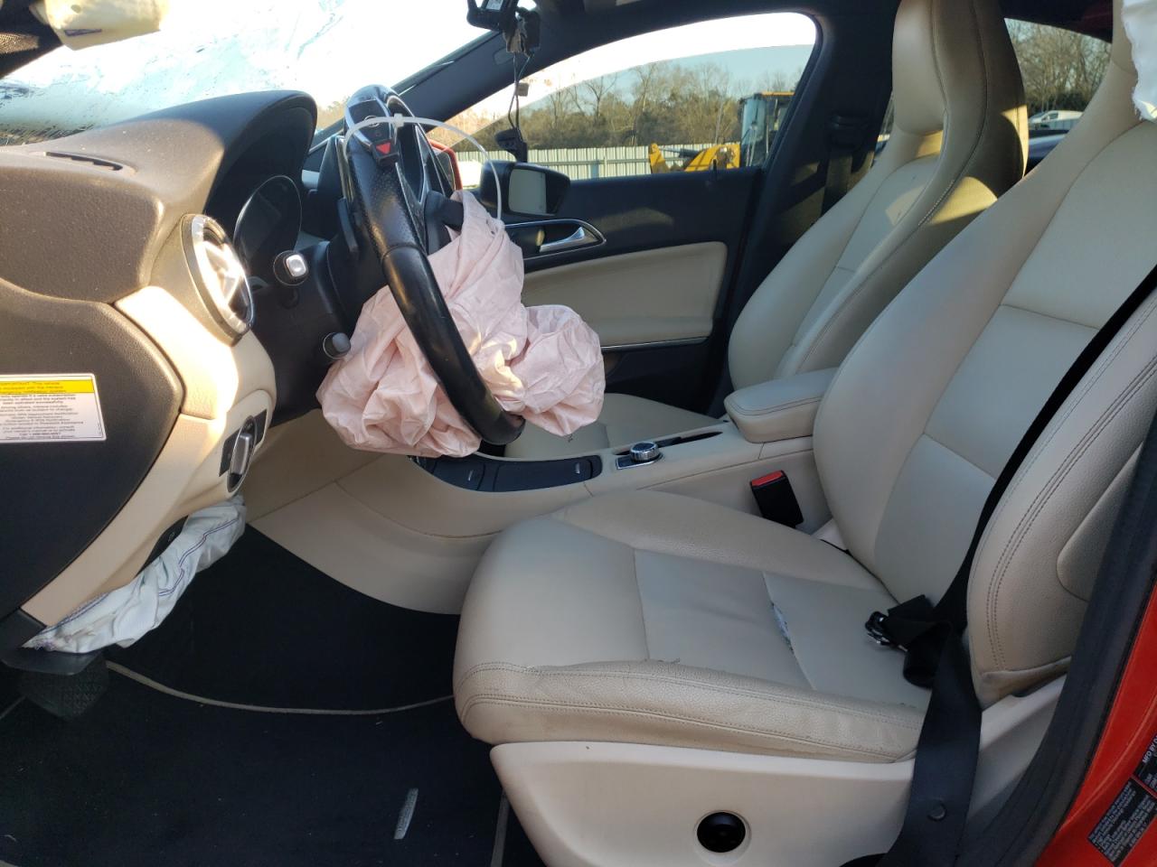2014 Mercedes-Benz CLA-klasse VIN WDDSJ4EB4EN015401 Copart auction photo, front end damage thumbnail 7