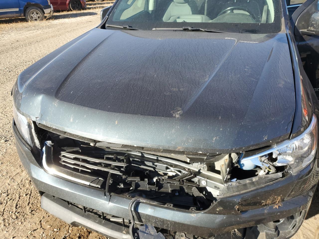 2018 Chevrolet Colorado VIN 1GCGTCEN3J1121984 Copart auction photo, front end / side damage thumbnail 12