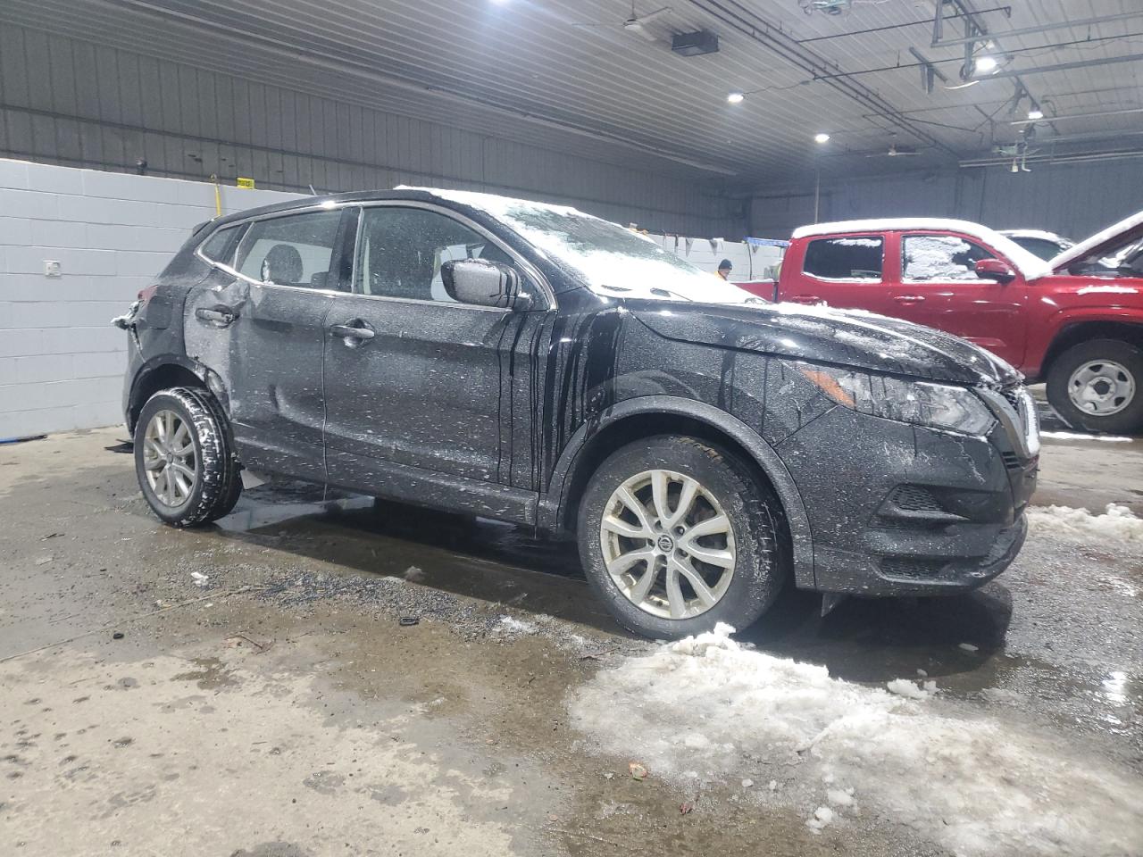 2020 Nissan Rogue VIN JN1BJ1CW4LW642009 Copart auction photo, all over / front end damage thumbnail 4