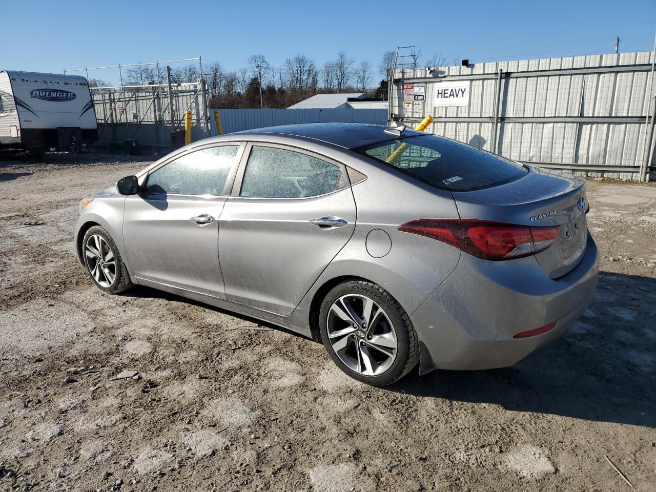 2015 Hyundai Elantra VIN KMHDH4AE5FU393924 Copart auction photo, minor dent/scratches damage thumbnail 2