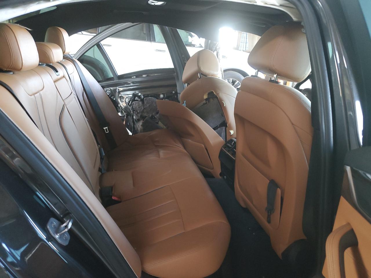2018 BMW 5er VIN WBAJE5C51JWA97847 Copart auction photo, side / front end damage thumbnail 10