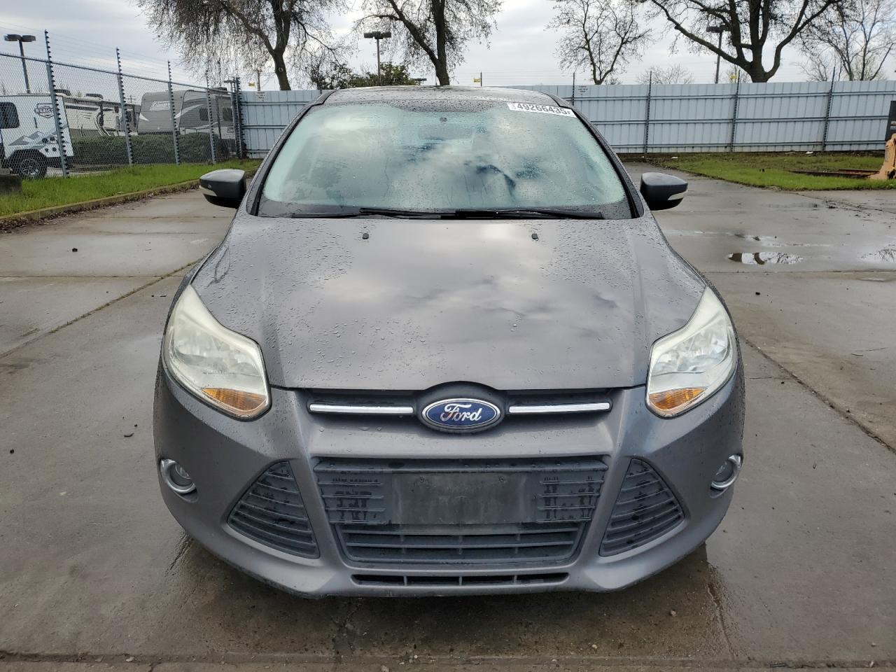2014 Ford Focus VIN 1FADP3K27EL350671 Copart auction photo, front end / side damage thumbnail 5