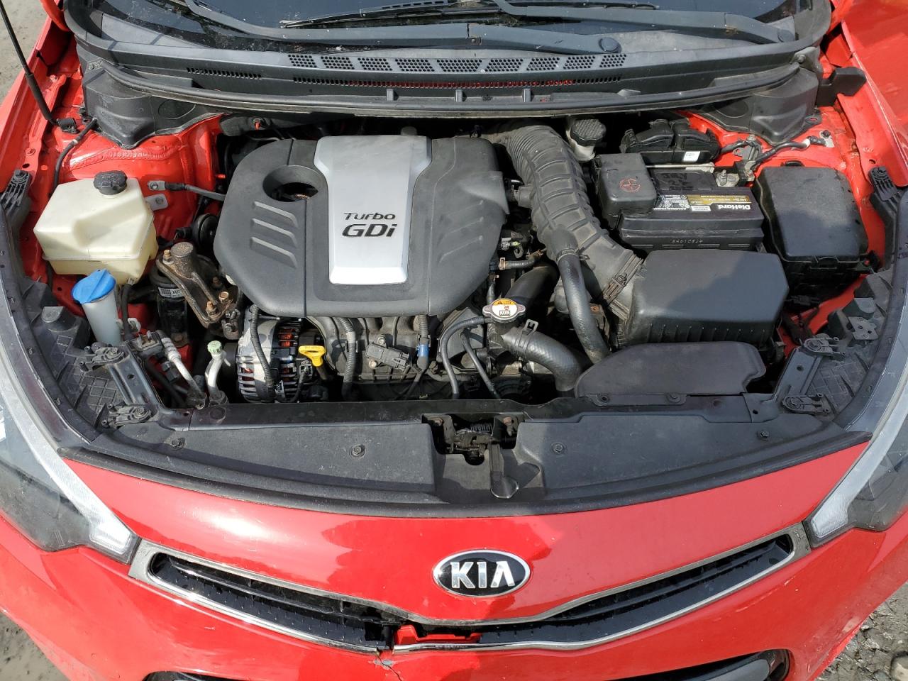 2015 KIA Forte VIN KNAFZ6A38F5266189 Copart auction photo, side damage thumbnail 11